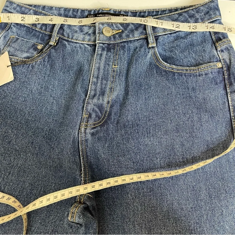 Zara translucent denim wear